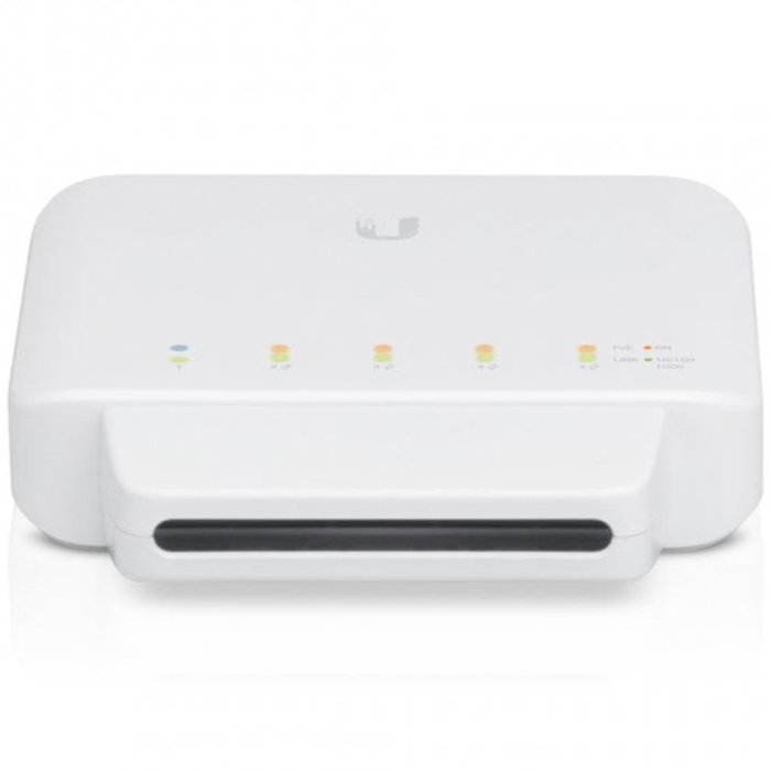 Ubiquiti UniFi USW-Flex Switch Gigabit L2 con 5 puertos y soporte PoE Blanco Ubiquiti UniFi USW-Flex Switch Gigabit L2 con 5 puertos y soporte PoE Blanco